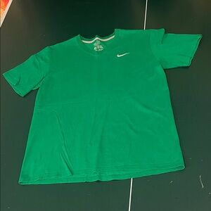 Nike Green T-Shirt with White Logo